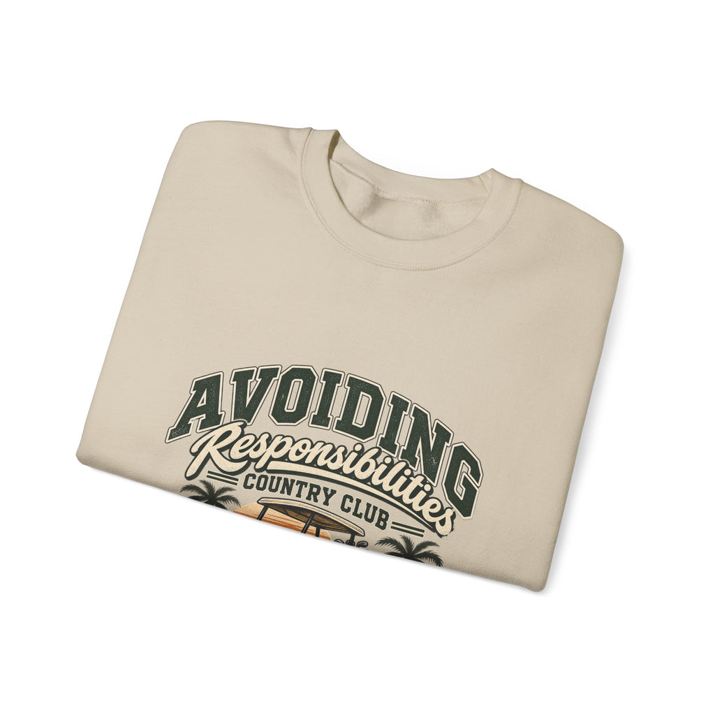 Avoiding Responsibility Country Club - Crewneck Sweatshirt