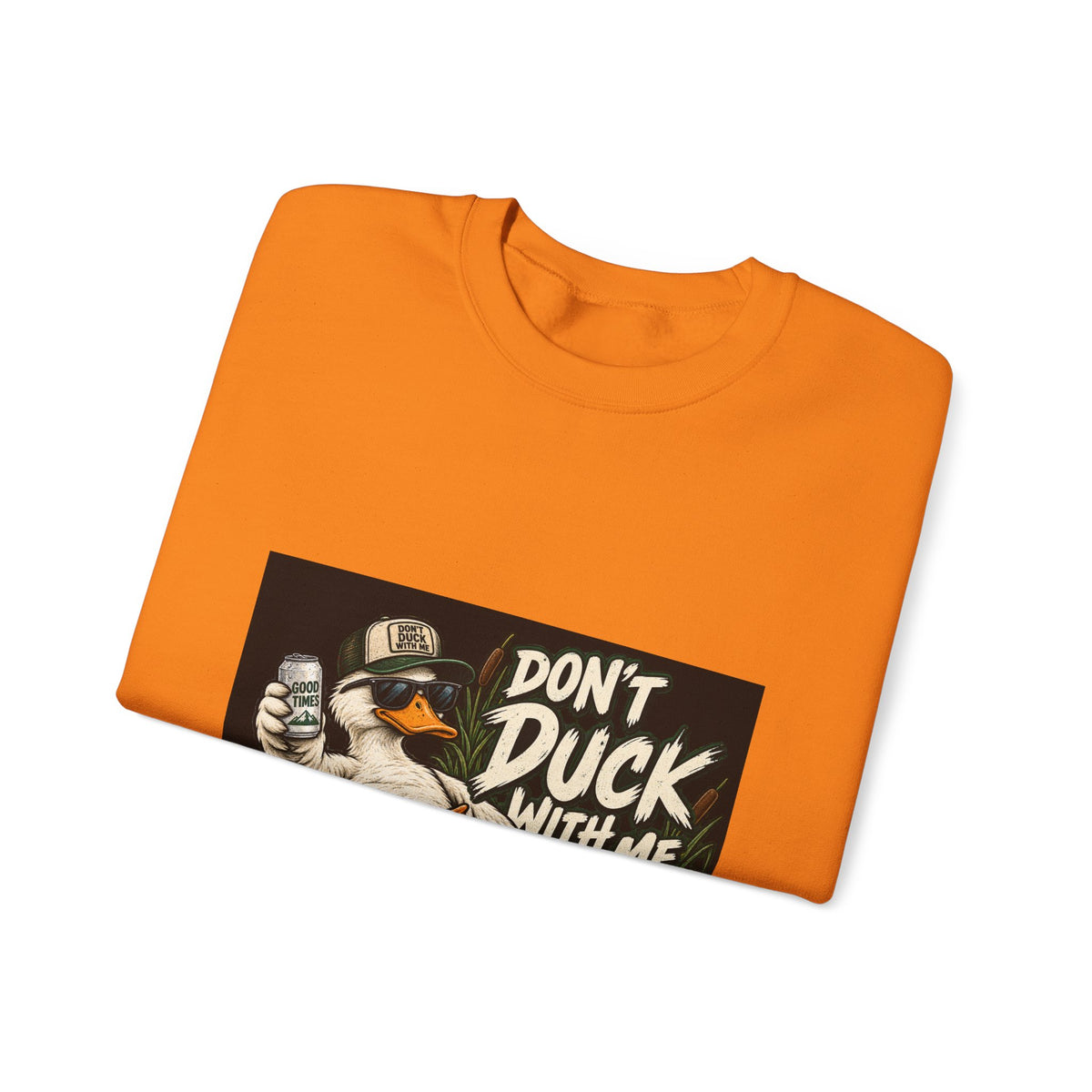 Duck With Me Camo - Crewneck Sweatshirt