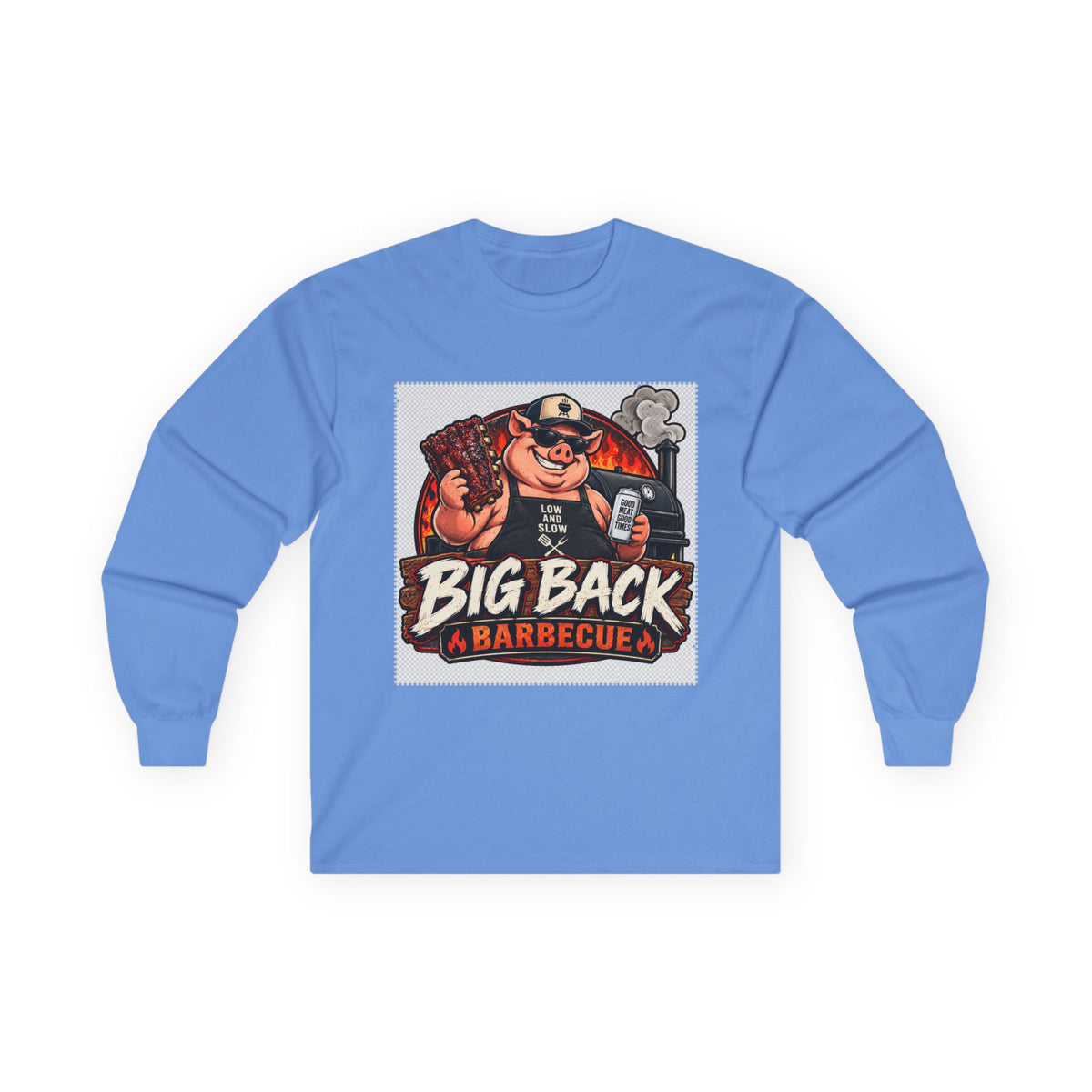 Big Back Barbecue - Unisex Ultra Cotton Long Sleeve Tee