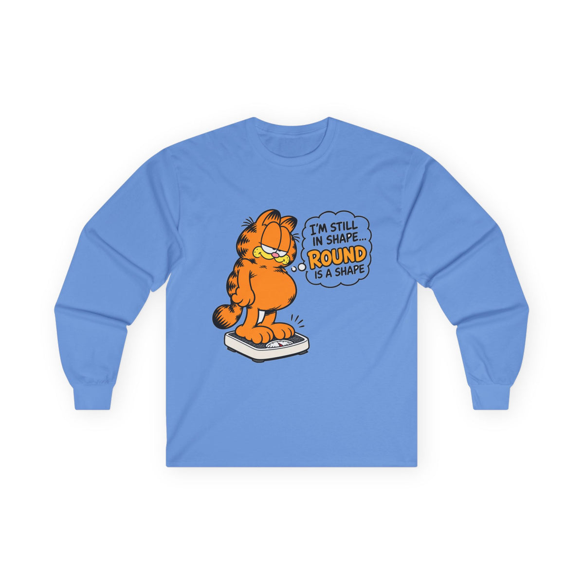 Round Shape Garfield - Unisex Ultra Cotton Long Sleeve Tee