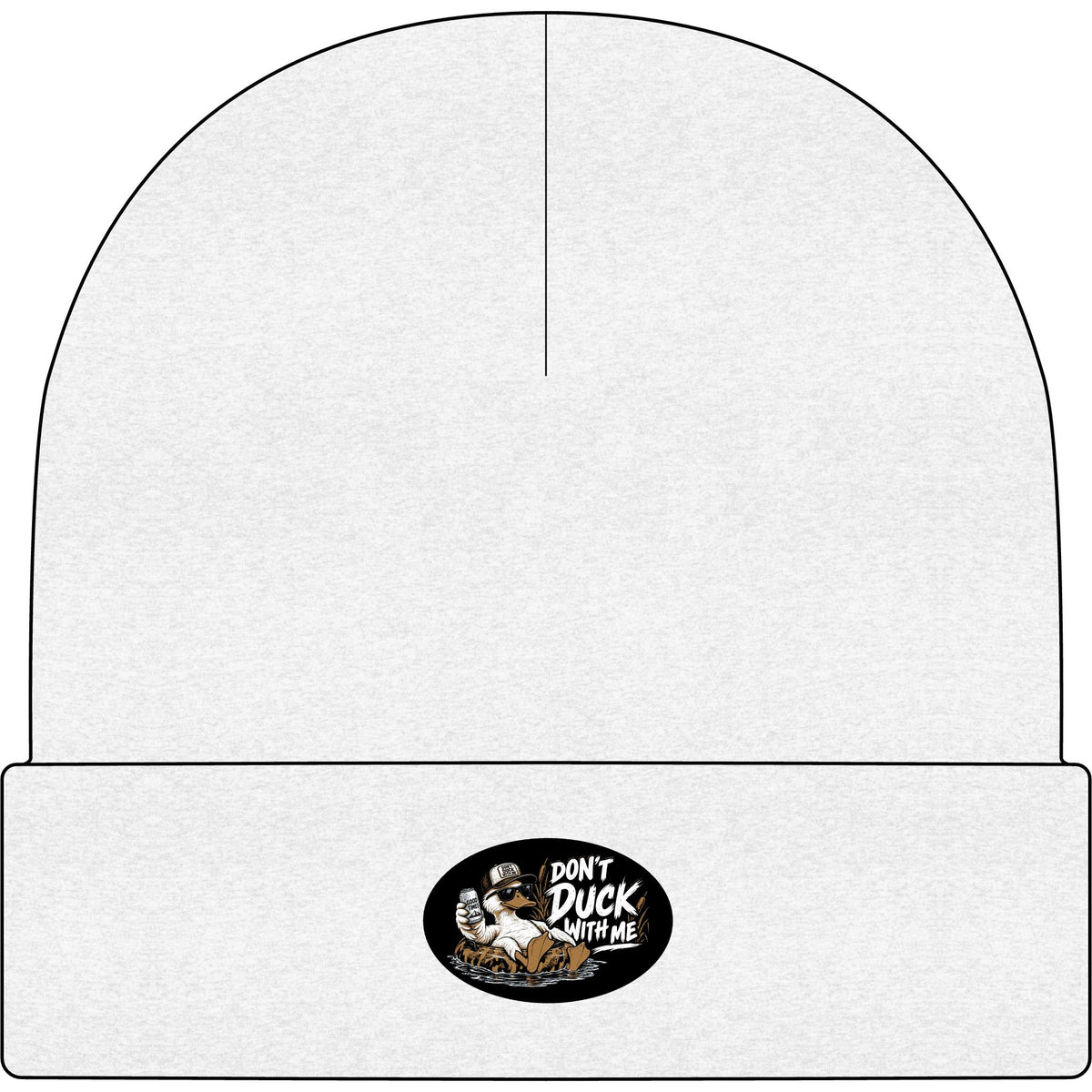 Duck With Me Camo - AS Colour 1107 Cuff Beanie