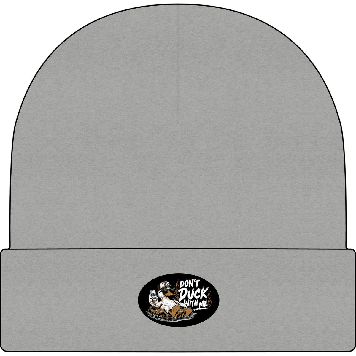 Duck With Me Camo - AS Colour 1107 Cuff Beanie