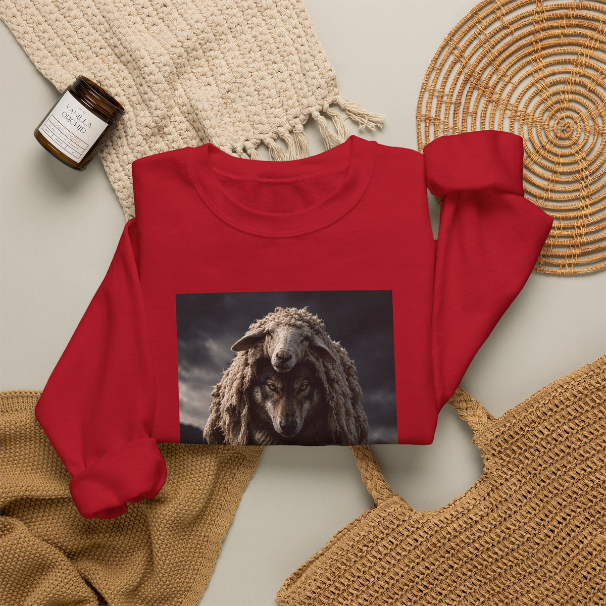 Wolf in Sheep's Clothing - Crewneck Sweatshirt