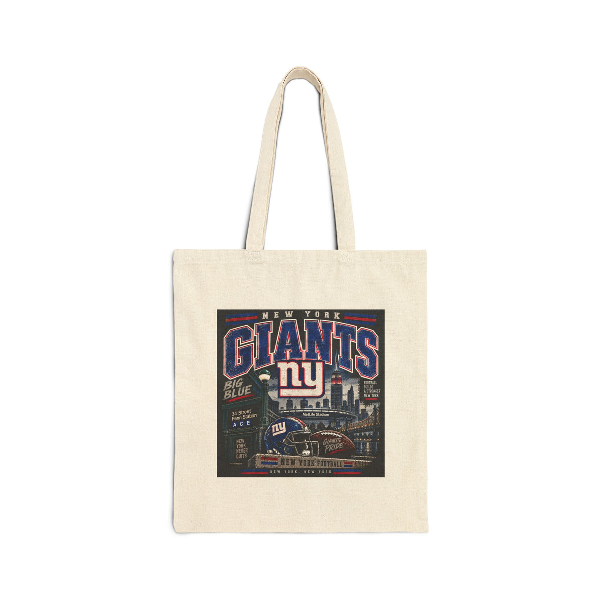 New York Giants Big Blue - Canvas Tote