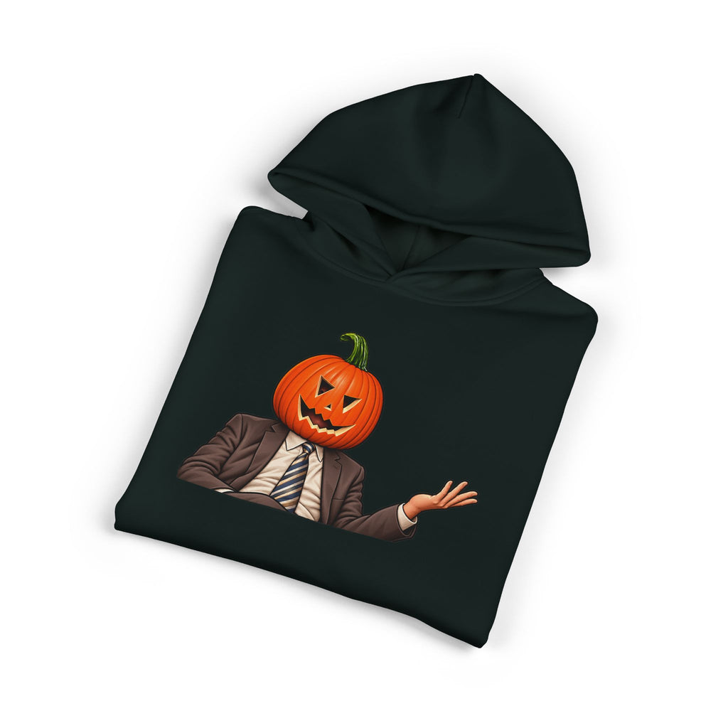 Pumpkin Head Office Cartoon - Hoodie