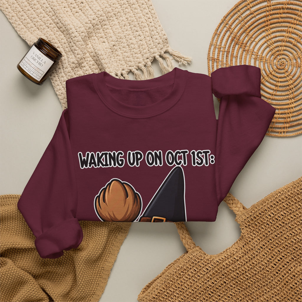 Waking Up On Oct 1st - Crewneck Sweatshirt