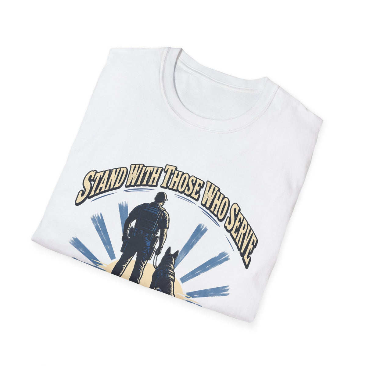 Stand With Those Who Serve Police K9 - Classic Tee