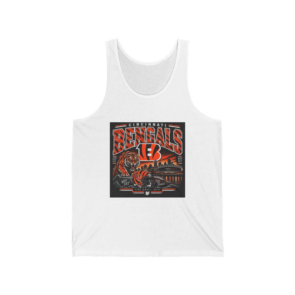 Cincinnati Bengals Jungle Reign - Athletic Tank