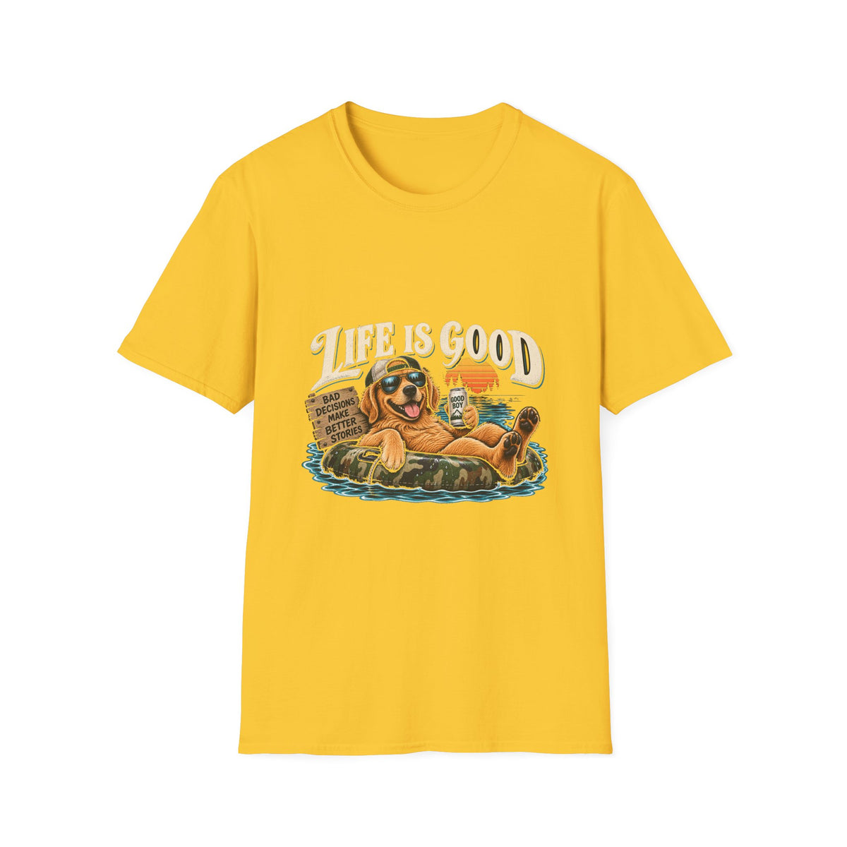 Life is Good Floatin' - Classic Tee