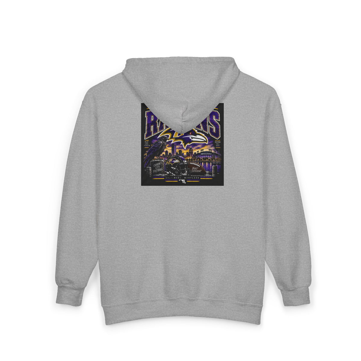 Baltimore Ravens - Full-Zip Hooded Sweatshirt