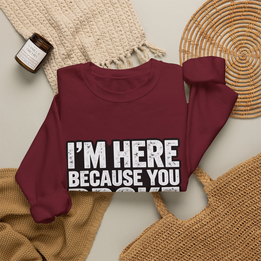 Broke Something - Crewneck Sweatshirt