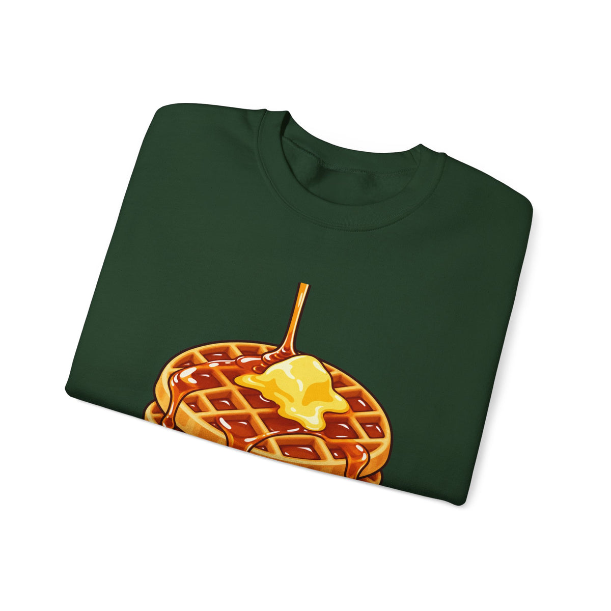 Cartoon Waffles - Crewneck Sweatshirt