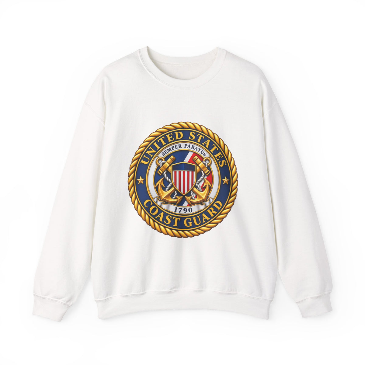 U.S. Coast Guard Emblem - Crewneck Sweatshirt