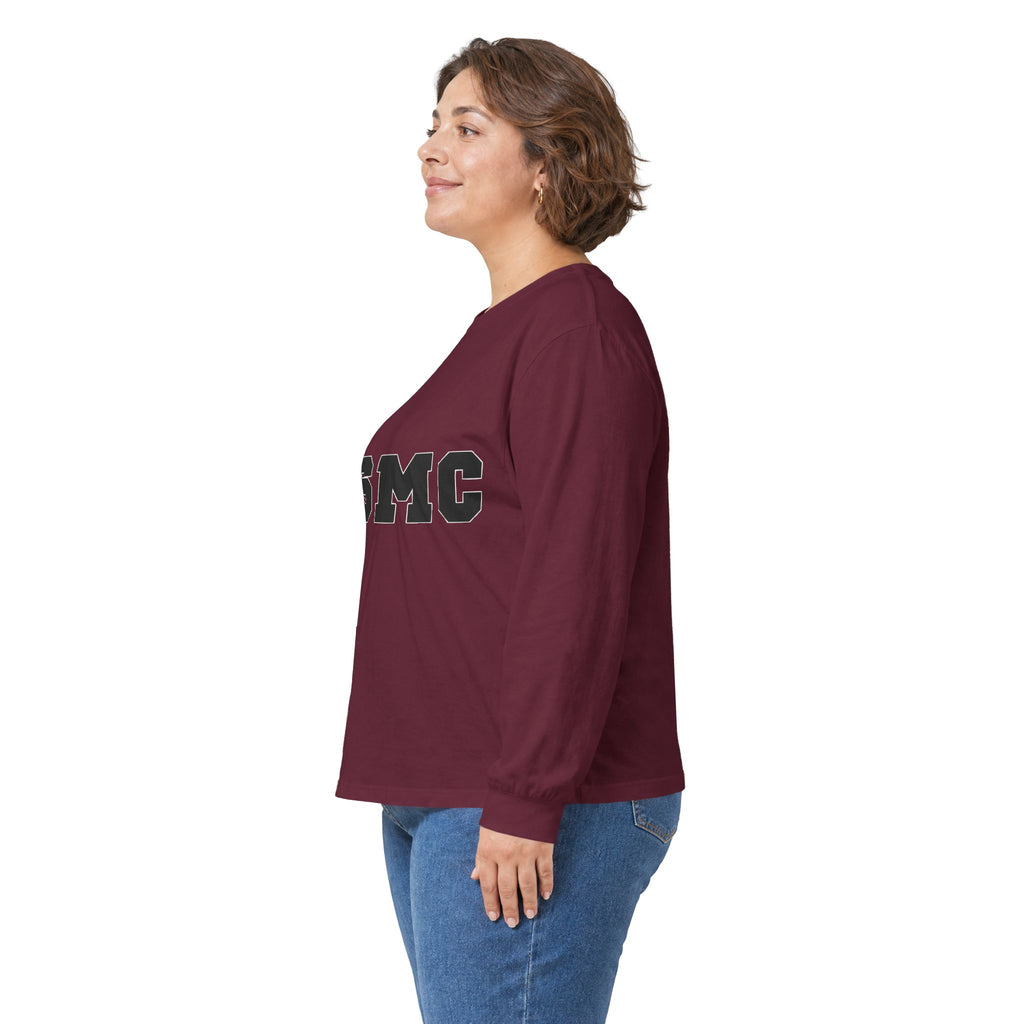 Marine Corps Varsity - Unisex Ultra Cotton Long Sleeve Tee