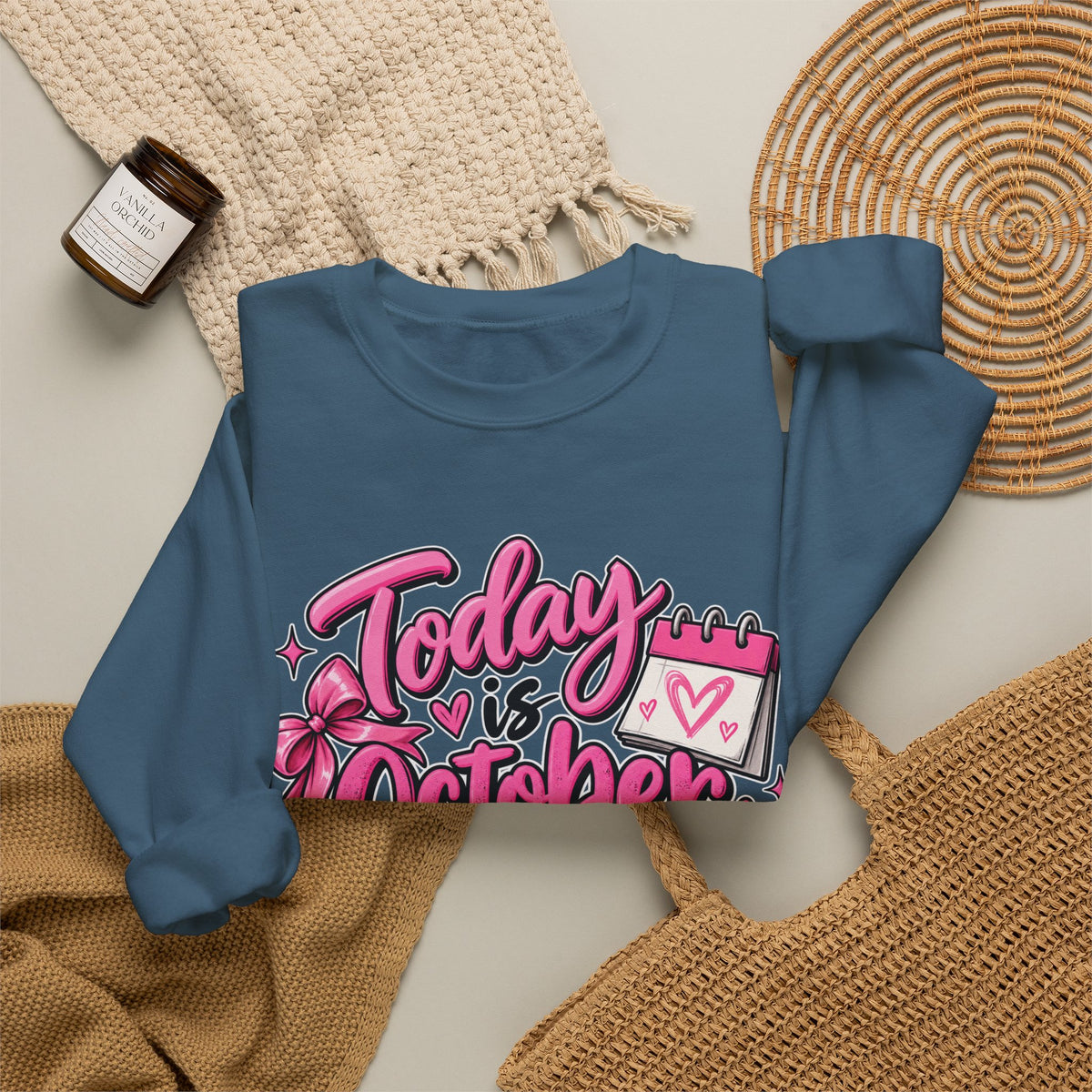 Today Is October 3rd - Crewneck Sweatshirt