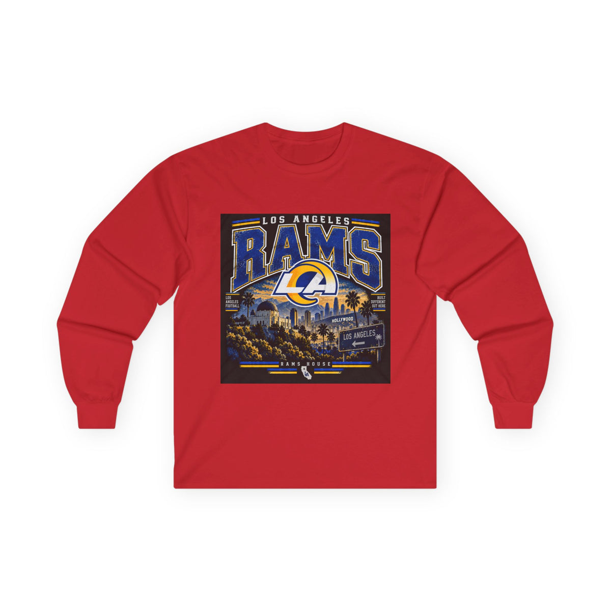 LA Rams House Pride - Unisex Ultra Cotton Long Sleeve Tee