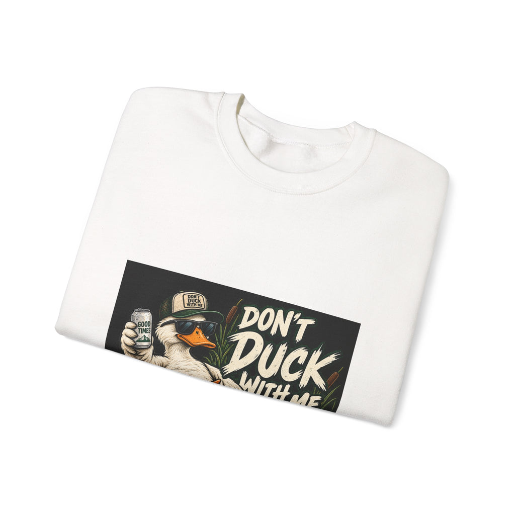 Duck With Me Camo - Crewneck Sweatshirt