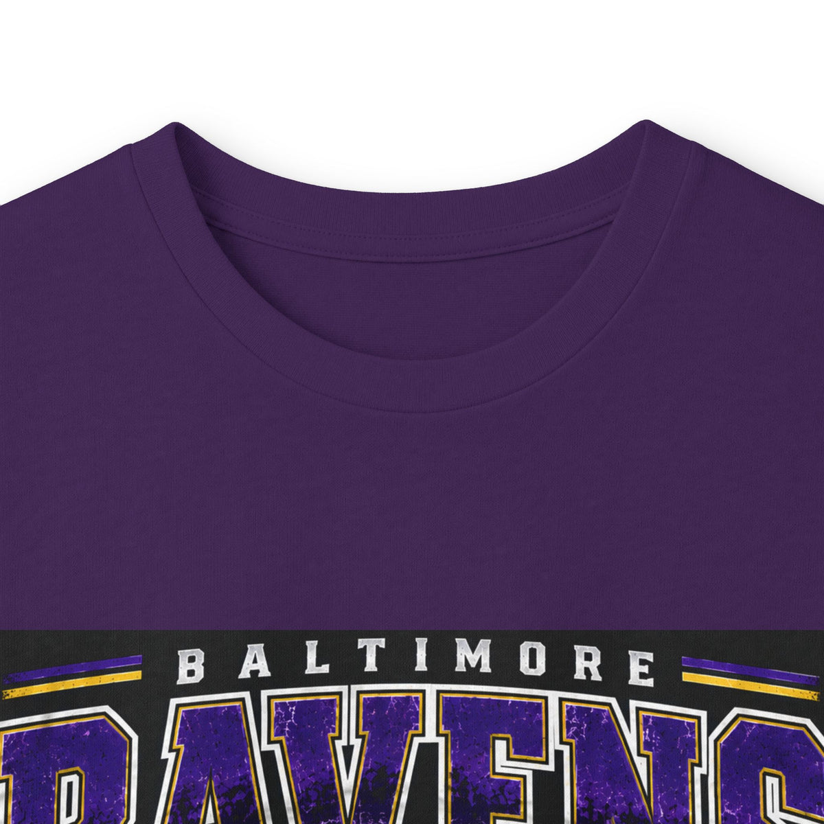 Baltimore Ravens Skyline Tee - Unisex Ultra Cotton Long Sleeve Tee