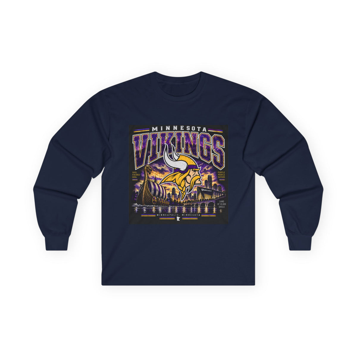 Vikings Legacy Design - Unisex Ultra Cotton Long Sleeve Tee