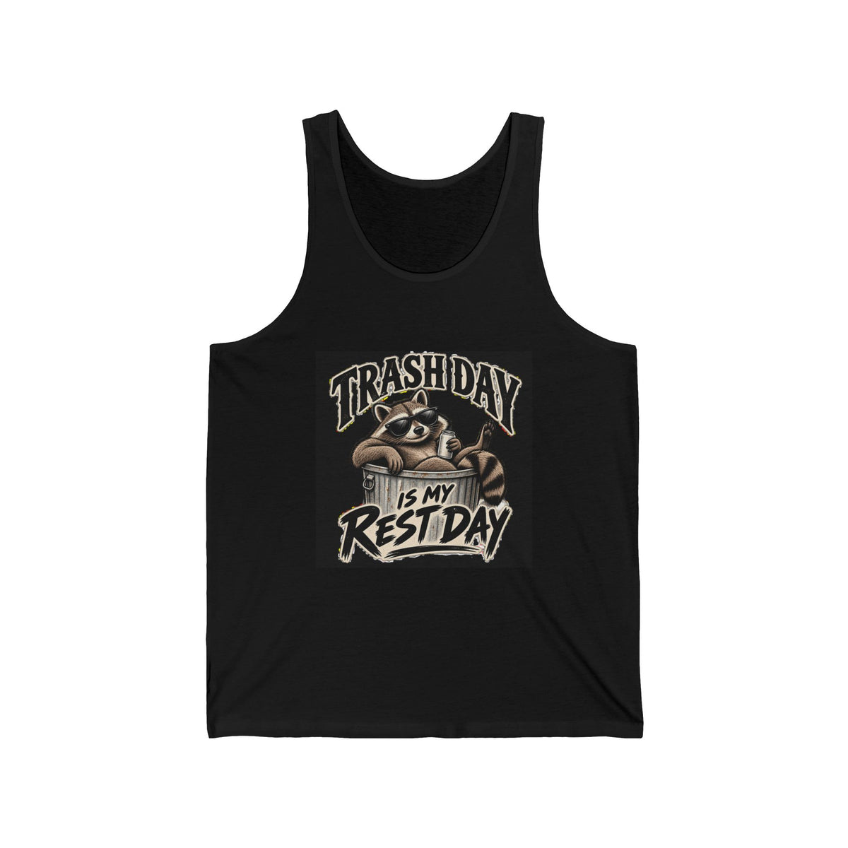 Trash Day Rest Day - Athletic Tank