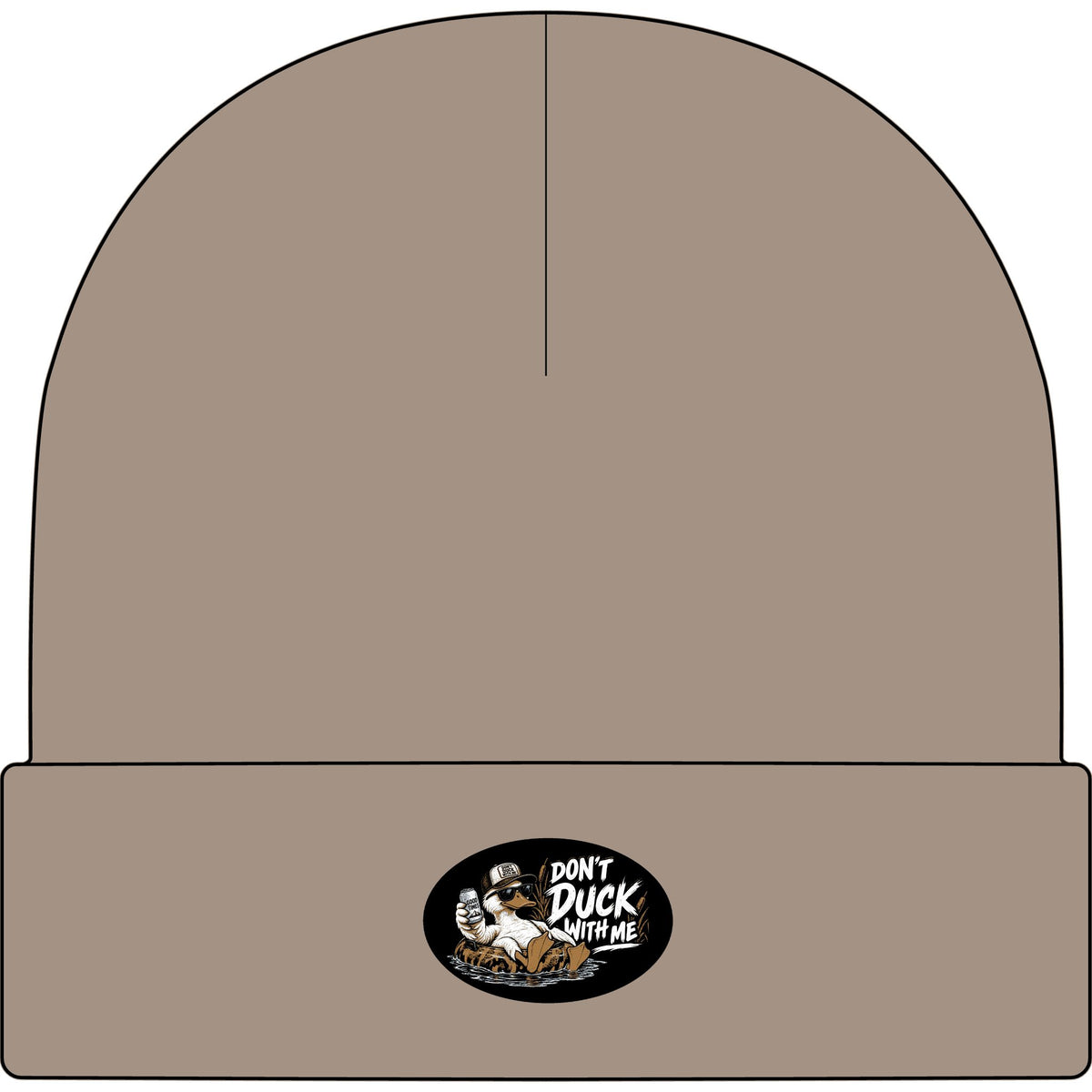 Duck With Me Camo - AS Colour 1107 Cuff Beanie