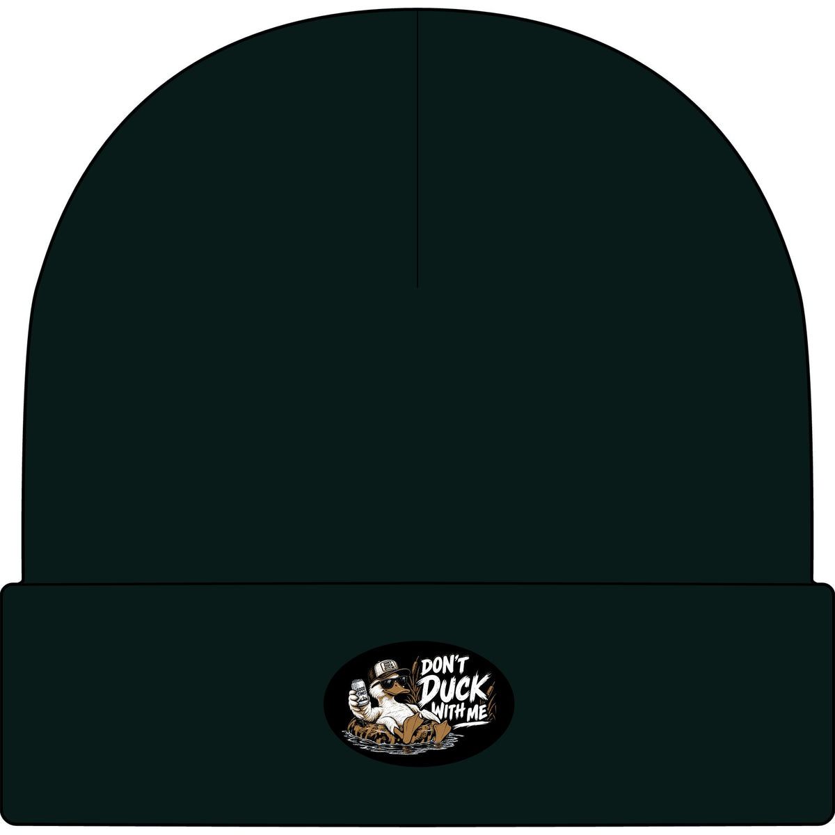 Duck With Me Camo - AS Colour 1107 Cuff Beanie