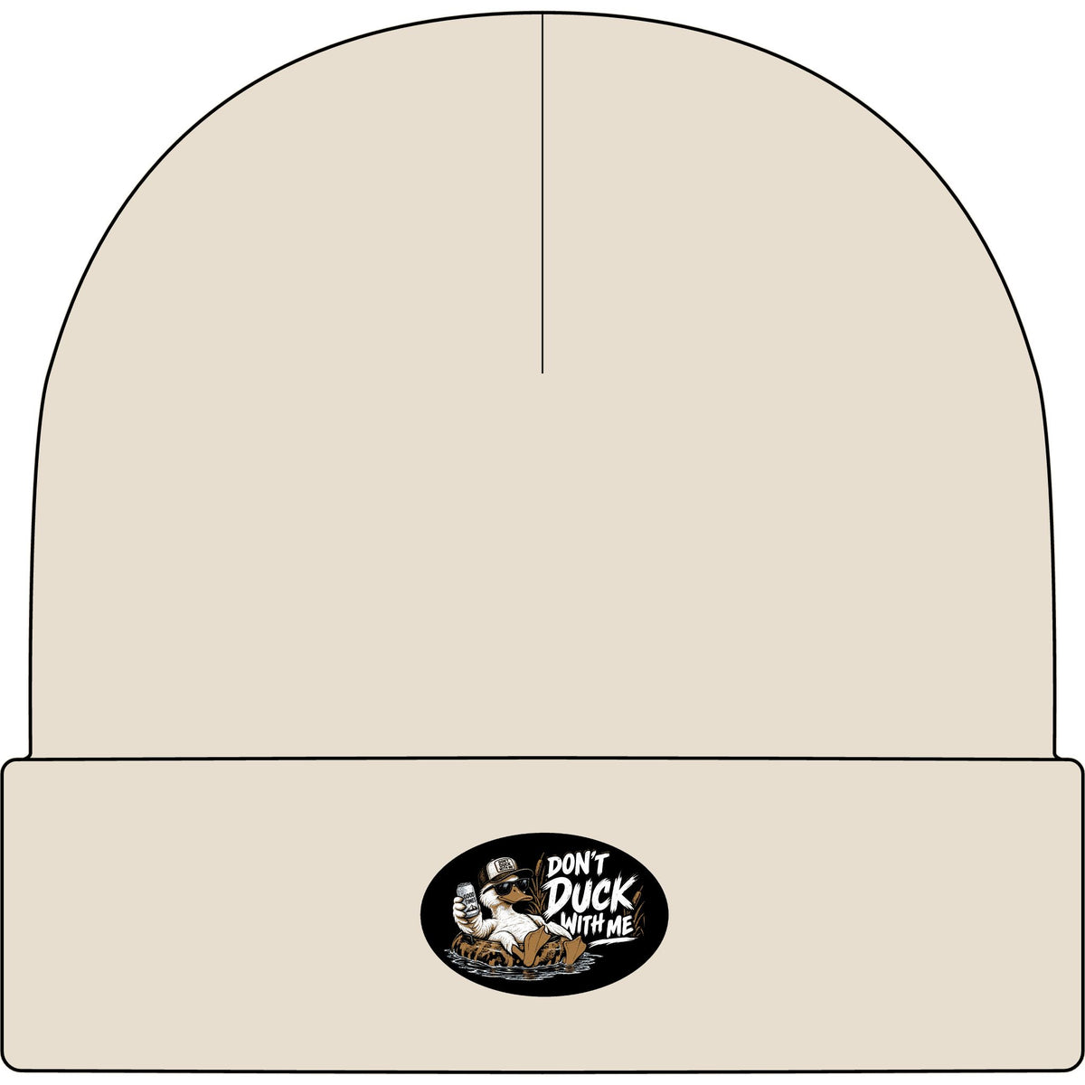 Duck With Me Camo - AS Colour 1107 Cuff Beanie