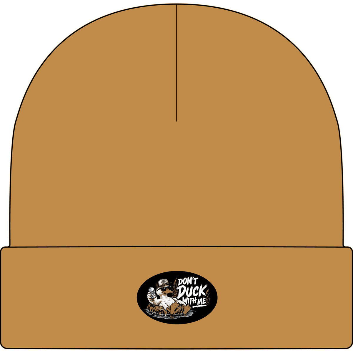 Duck With Me Camo - AS Colour 1107 Cuff Beanie