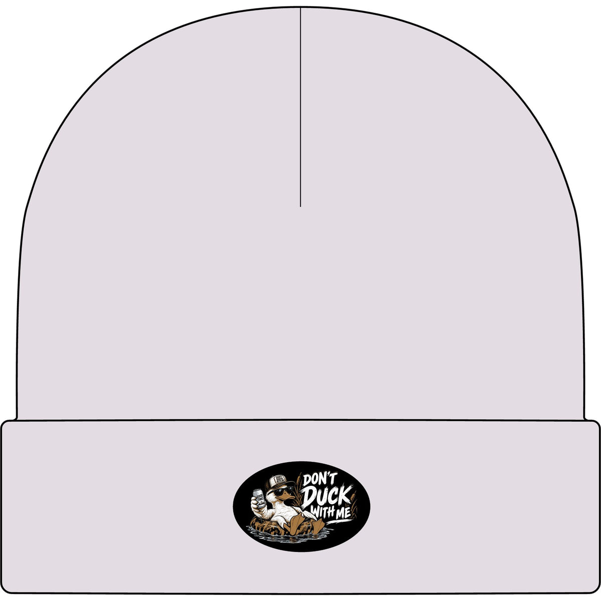 Duck With Me Camo - AS Colour 1107 Cuff Beanie