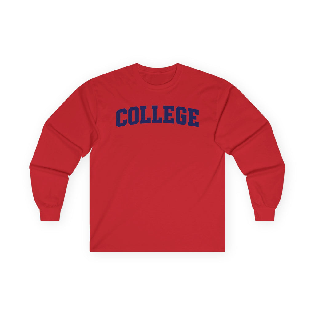 College - Unisex Ultra Cotton Long Sleeve Tee