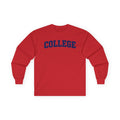 College - Unisex Ultra Cotton Long Sleeve Tee