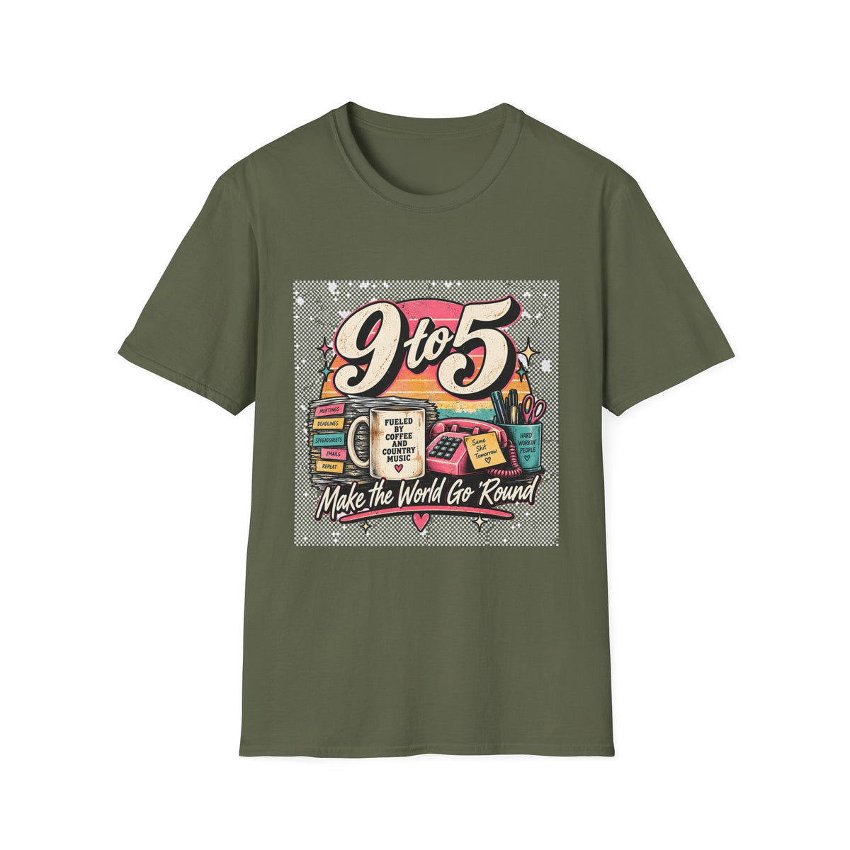 9to5 Make the World Go Round - Classic Tee