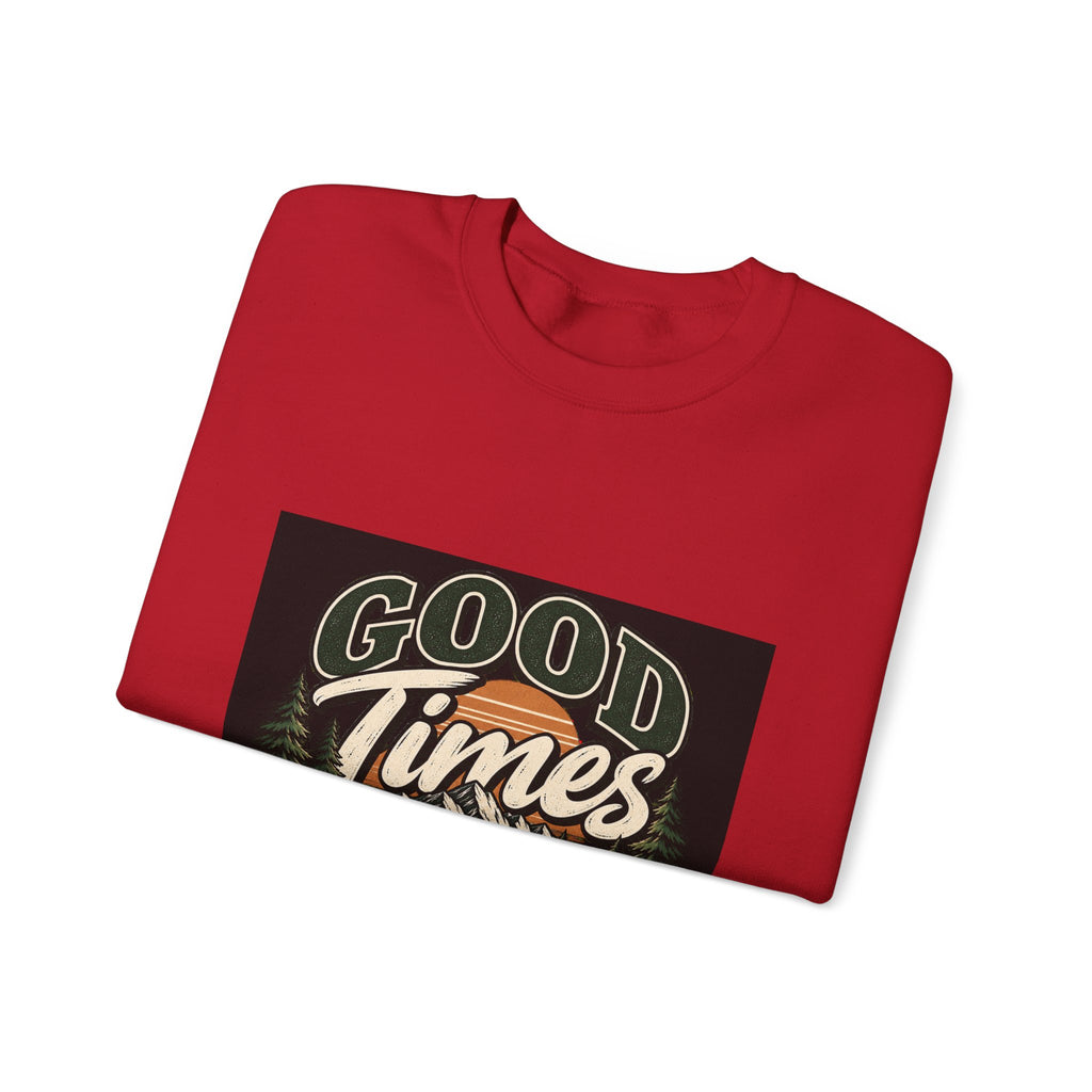 Good Times Questionable Decisions - Crewneck Sweatshirt