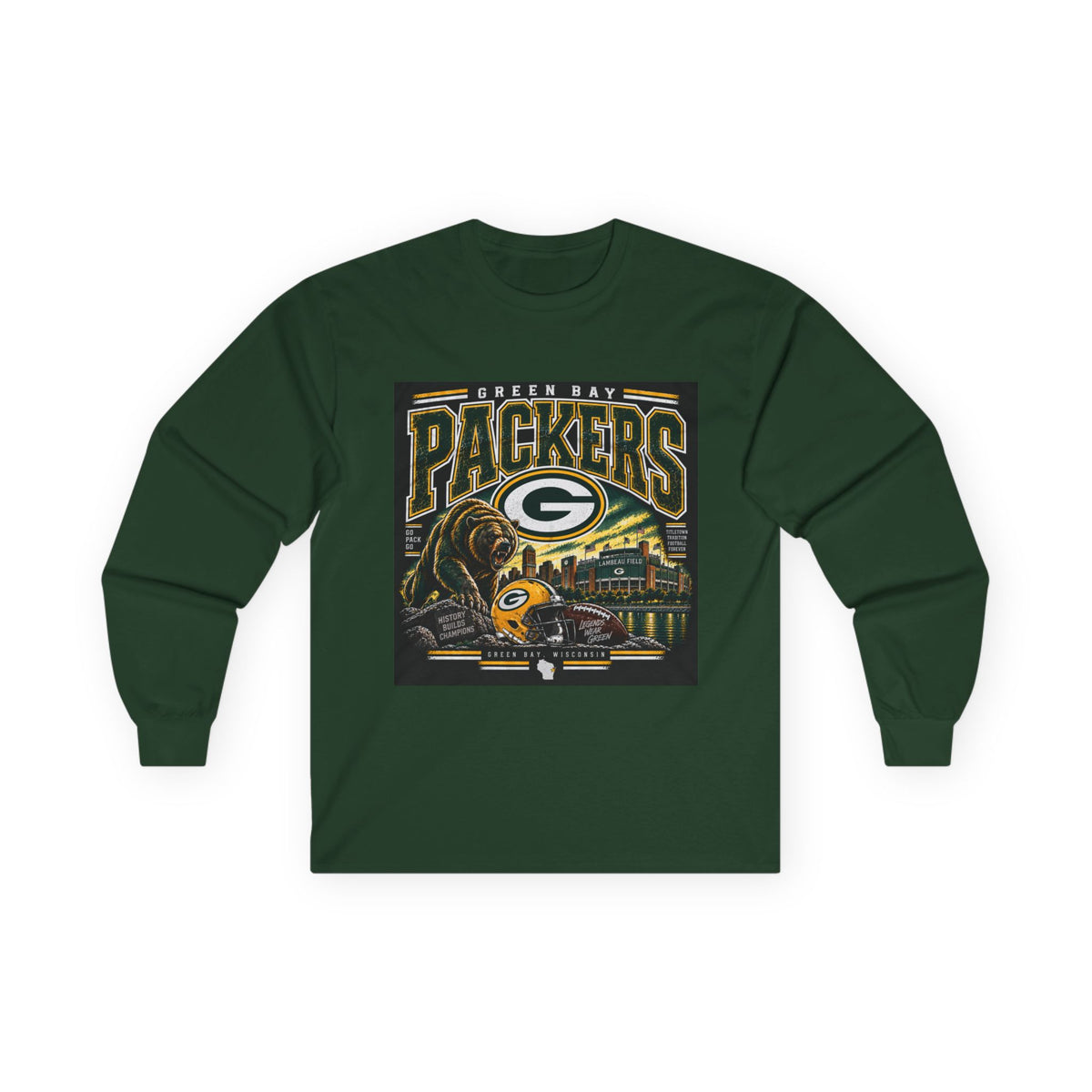 Green Bay Packers Pride - Unisex Ultra Cotton Long Sleeve Tee