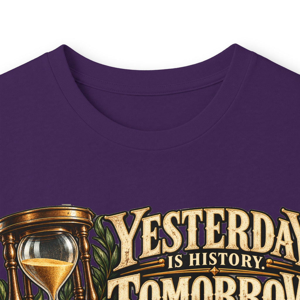Yesterday Tomorrow Today - Transparent - Unisex Ultra Cotton Long Sleeve Tee