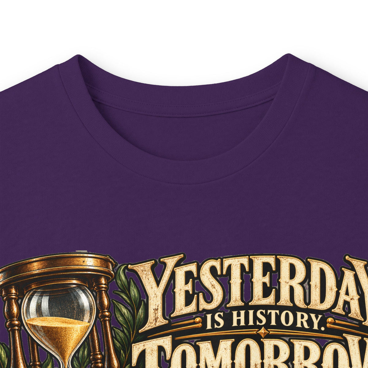 Yesterday Tomorrow Today - Transparent - Unisex Ultra Cotton Long Sleeve Tee