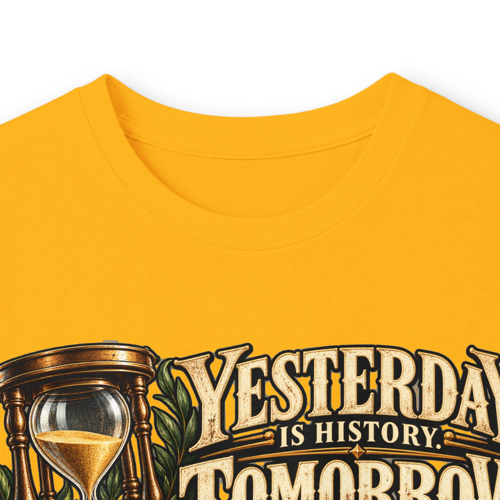 Yesterday Tomorrow Today - Transparent - Unisex Ultra Cotton Long Sleeve Tee