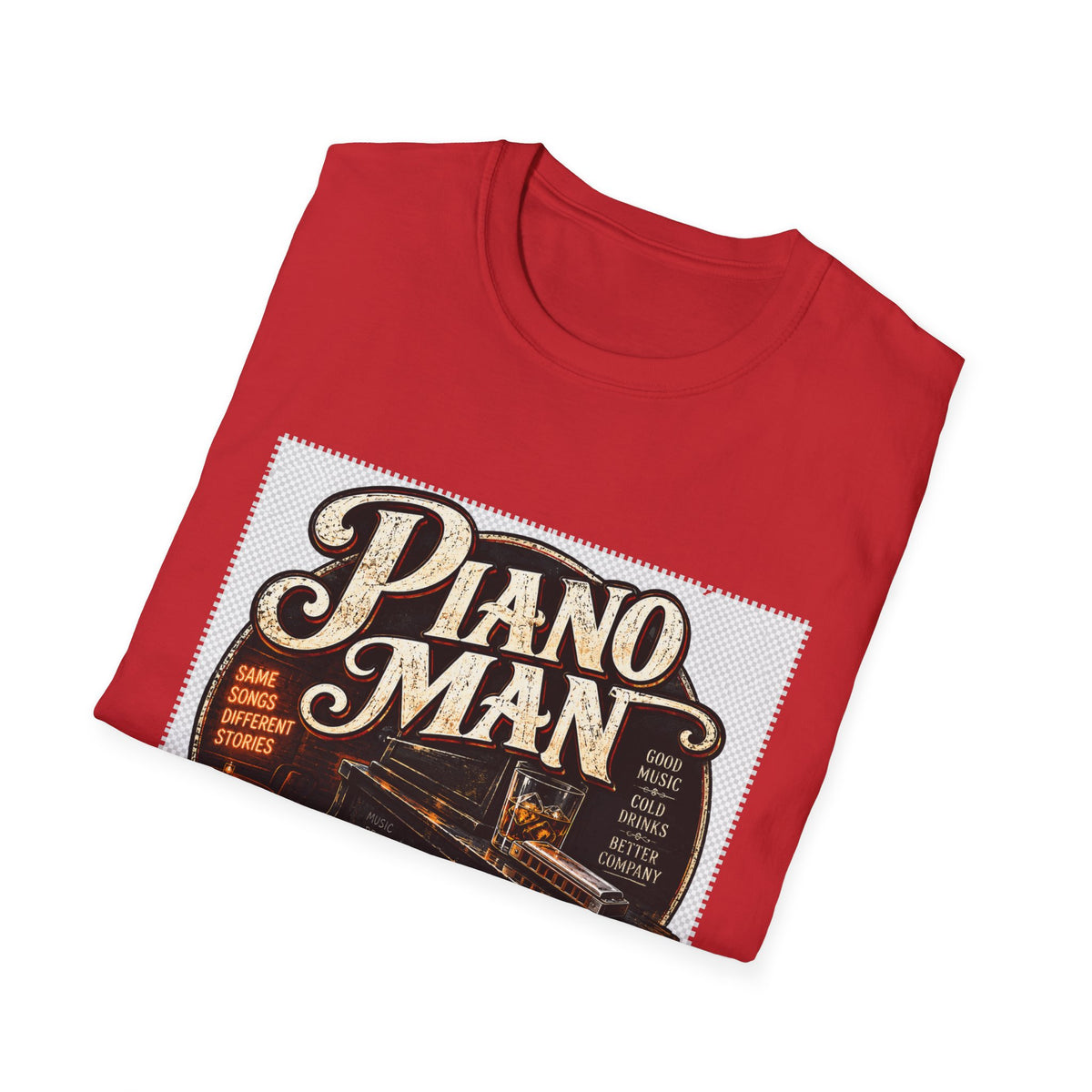 Piano Man Retro Bar - Classic Tee