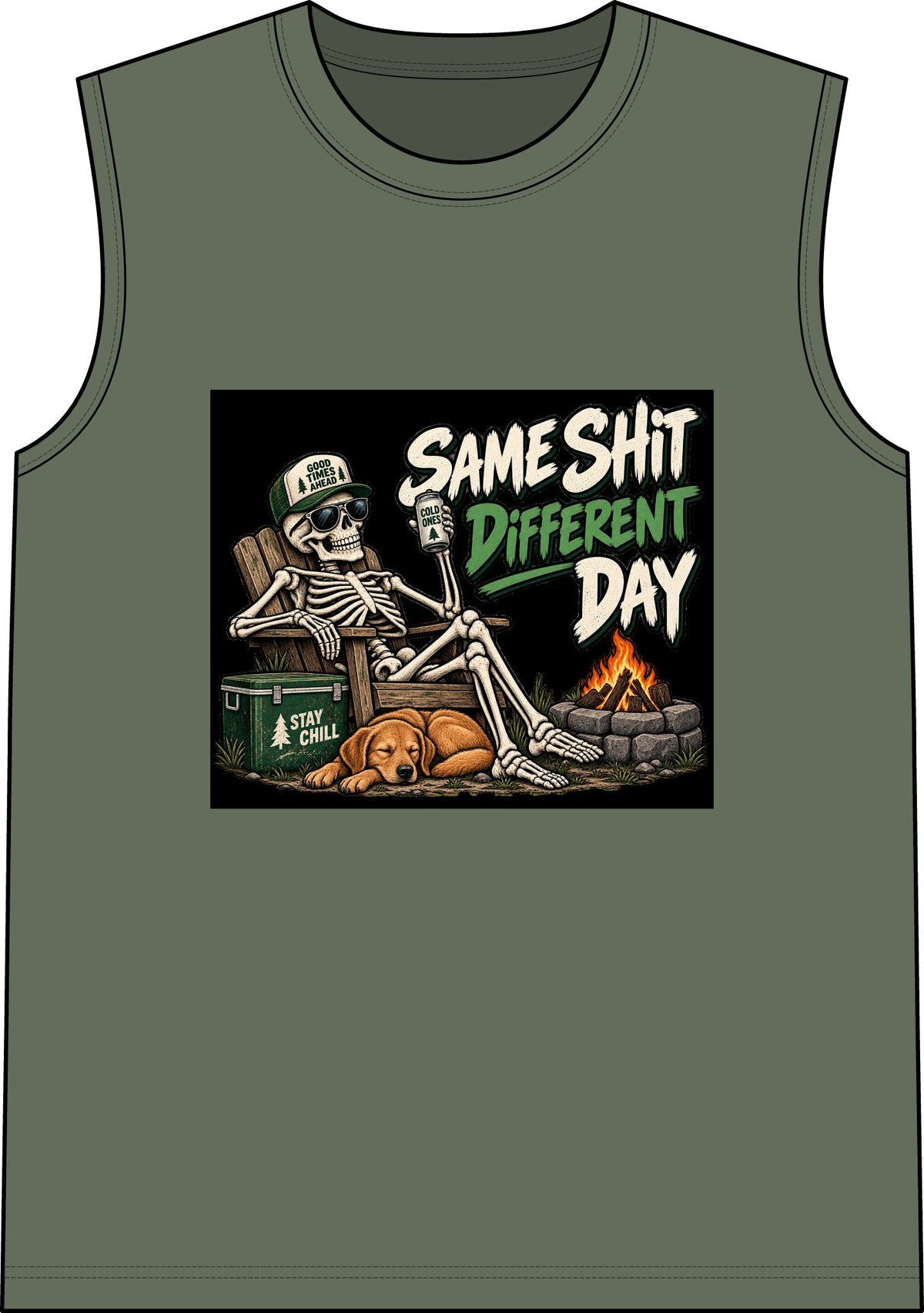 Same Shit Different Day - Classic Tank