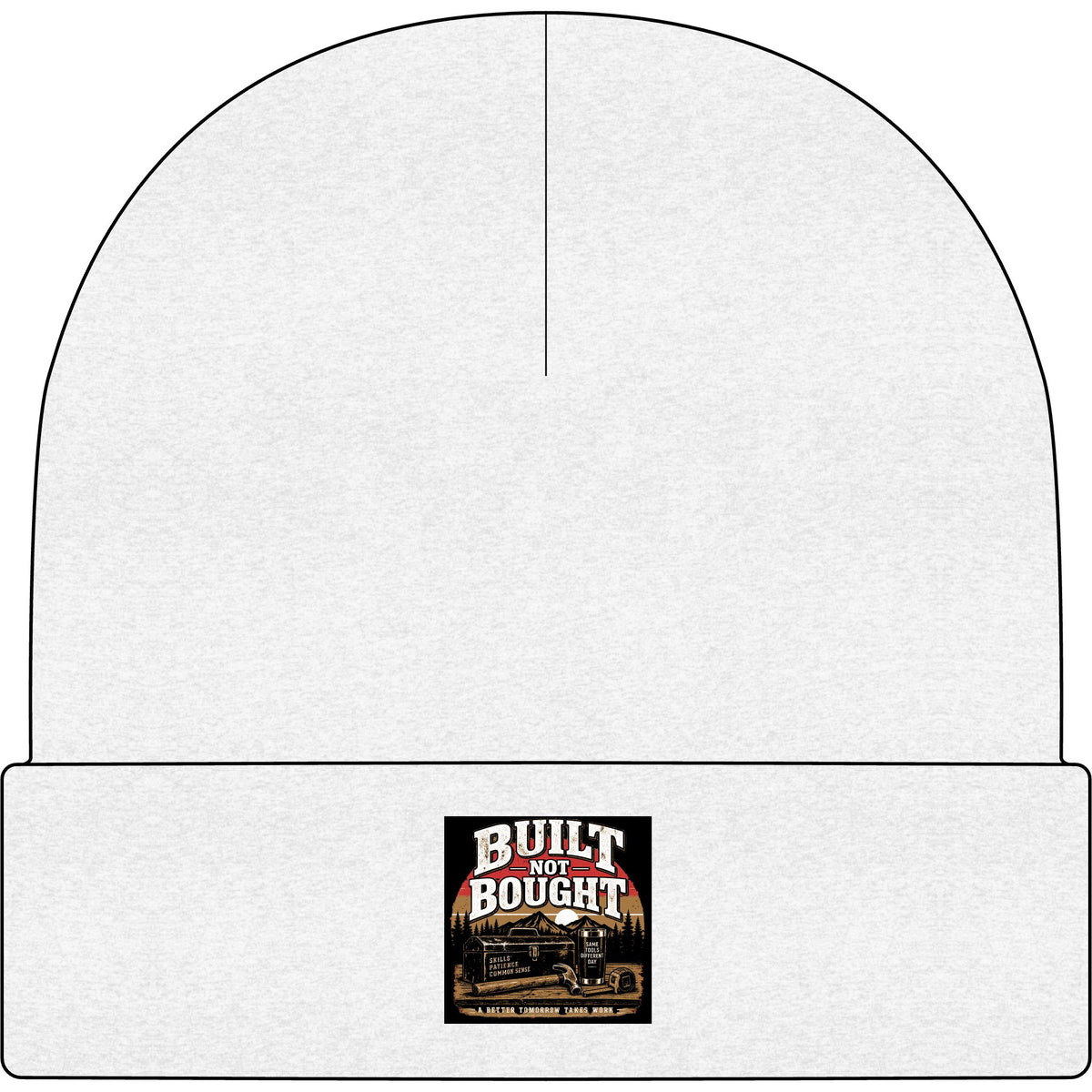 Built Not Bought - AS Colour 1107 Cuff Beanie