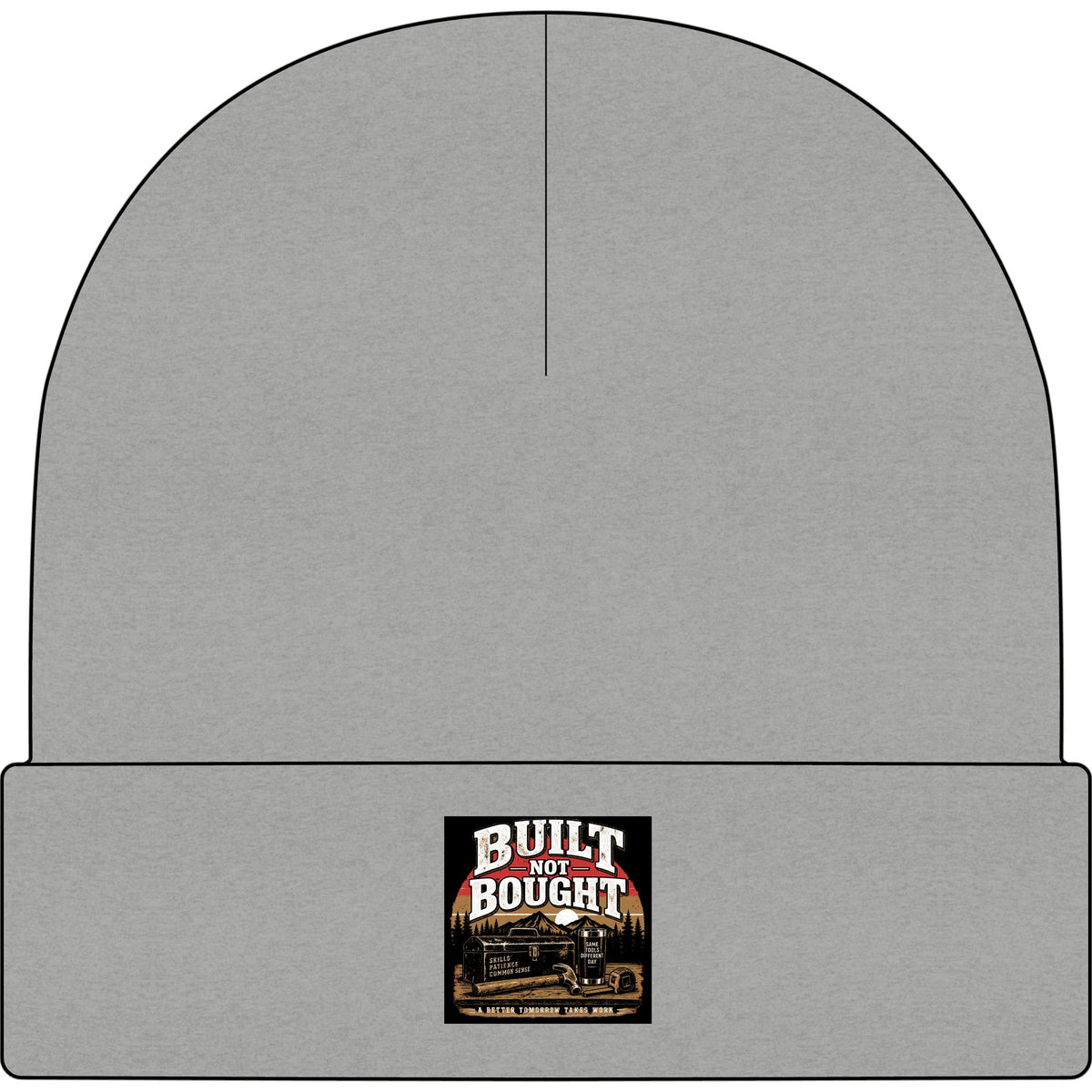 Built Not Bought - AS Colour 1107 Cuff Beanie