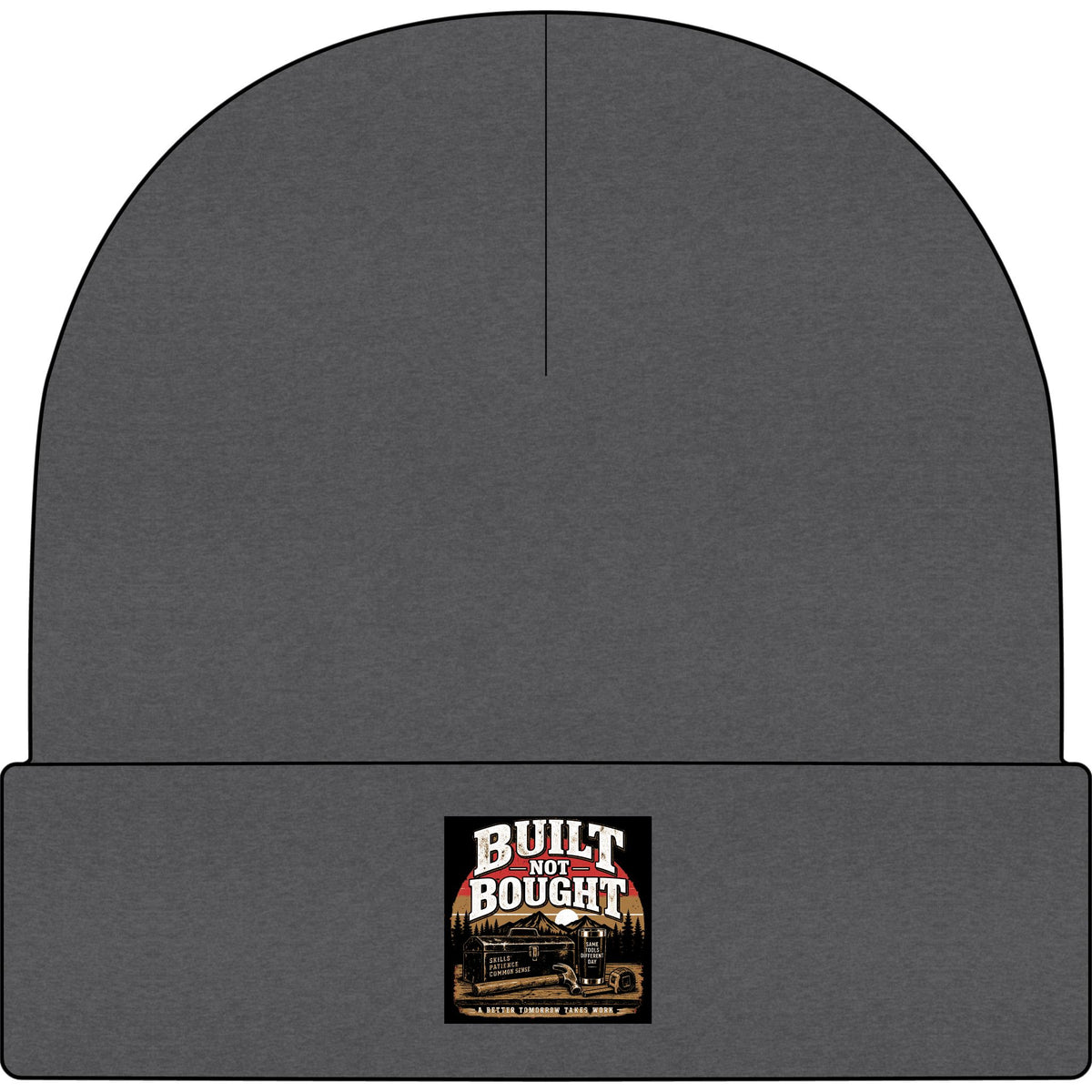 Built Not Bought - AS Colour 1107 Cuff Beanie