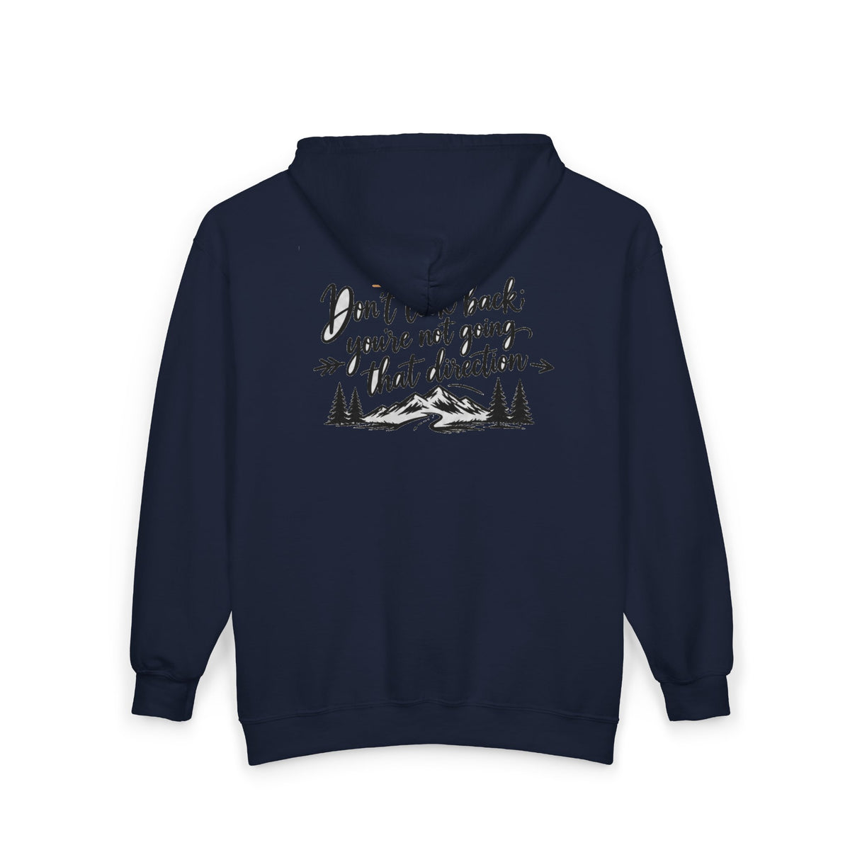 Don't Look Back - Full-Zip Hooded Sweatshirt
