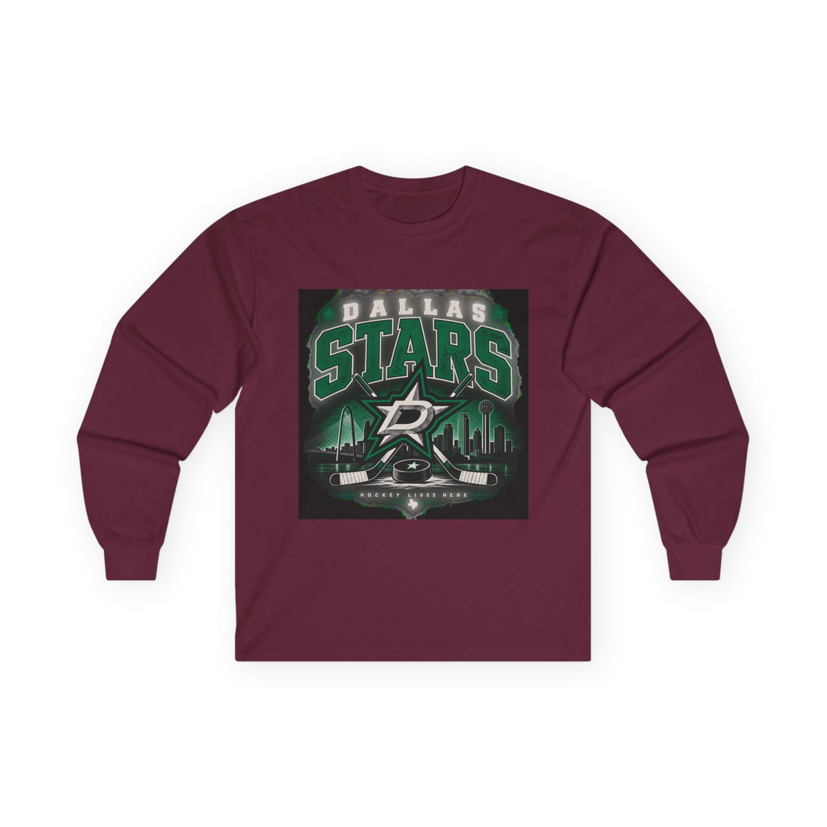 Dallas Stars Hockey Lives - Unisex Ultra Cotton Long Sleeve Tee