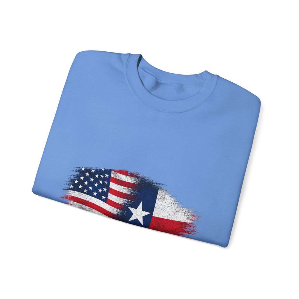 American by Birth, Texan by Choice - Crewneck Sweatshirt