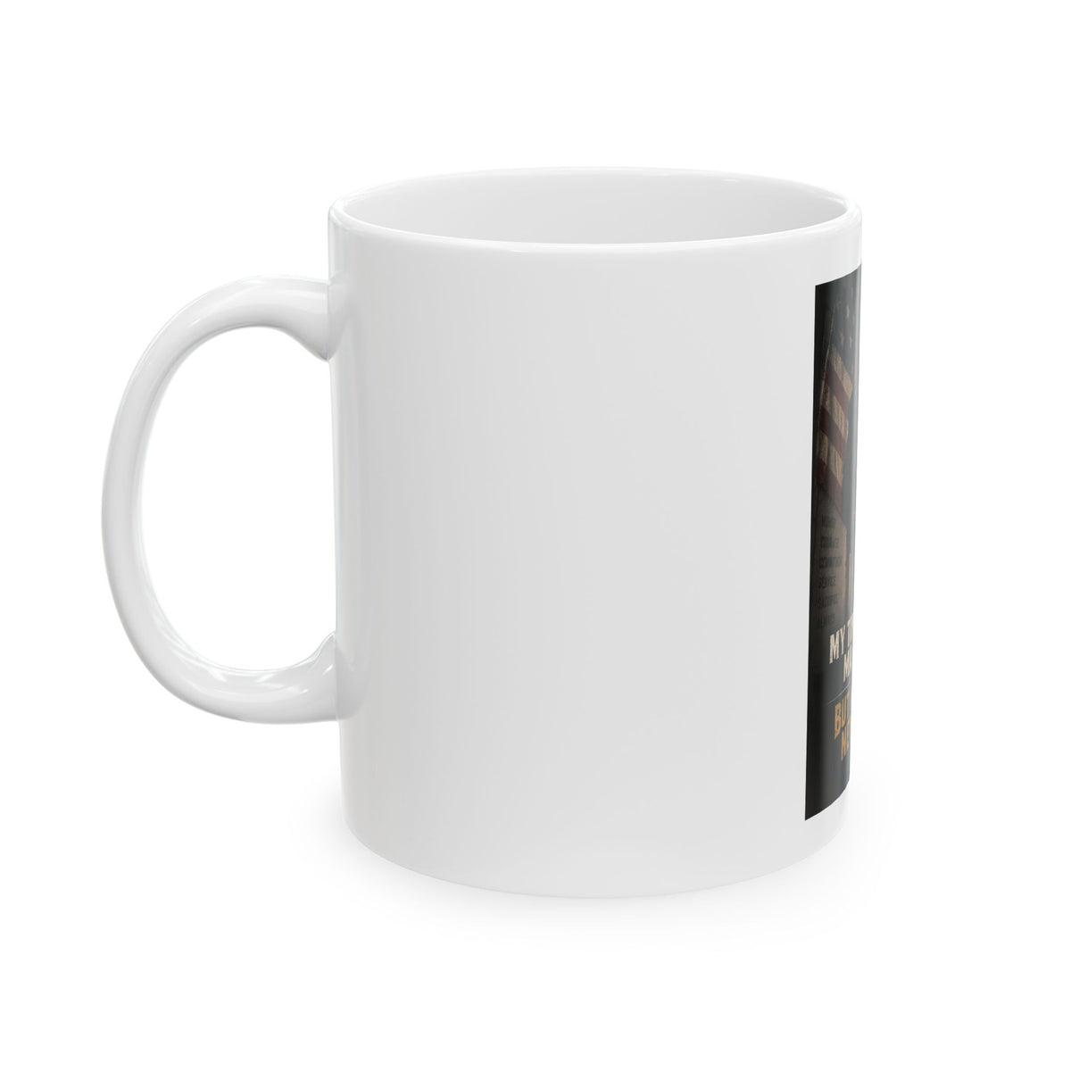 Service Never Ends - Ceramic Mug 11oz and 15oz