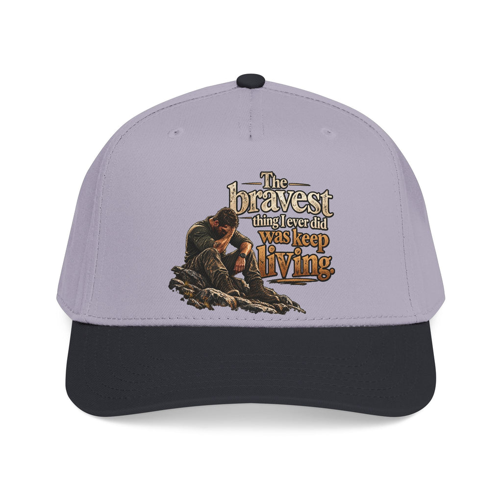 The Bravest Thing I Ever Did Was Keep Living - OTTO Baseball Hat
