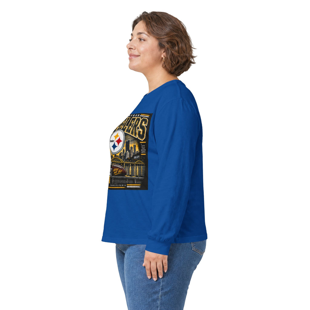 Pittsburgh Steelers Steel City Pride - Unisex Ultra Cotton Long Sleeve Tee
