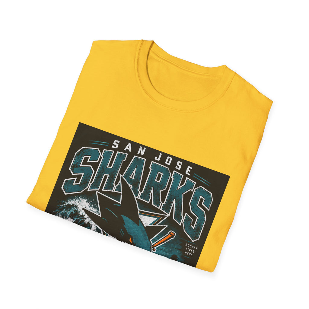 Sharks Wave Hockey Tee - Classic Tee