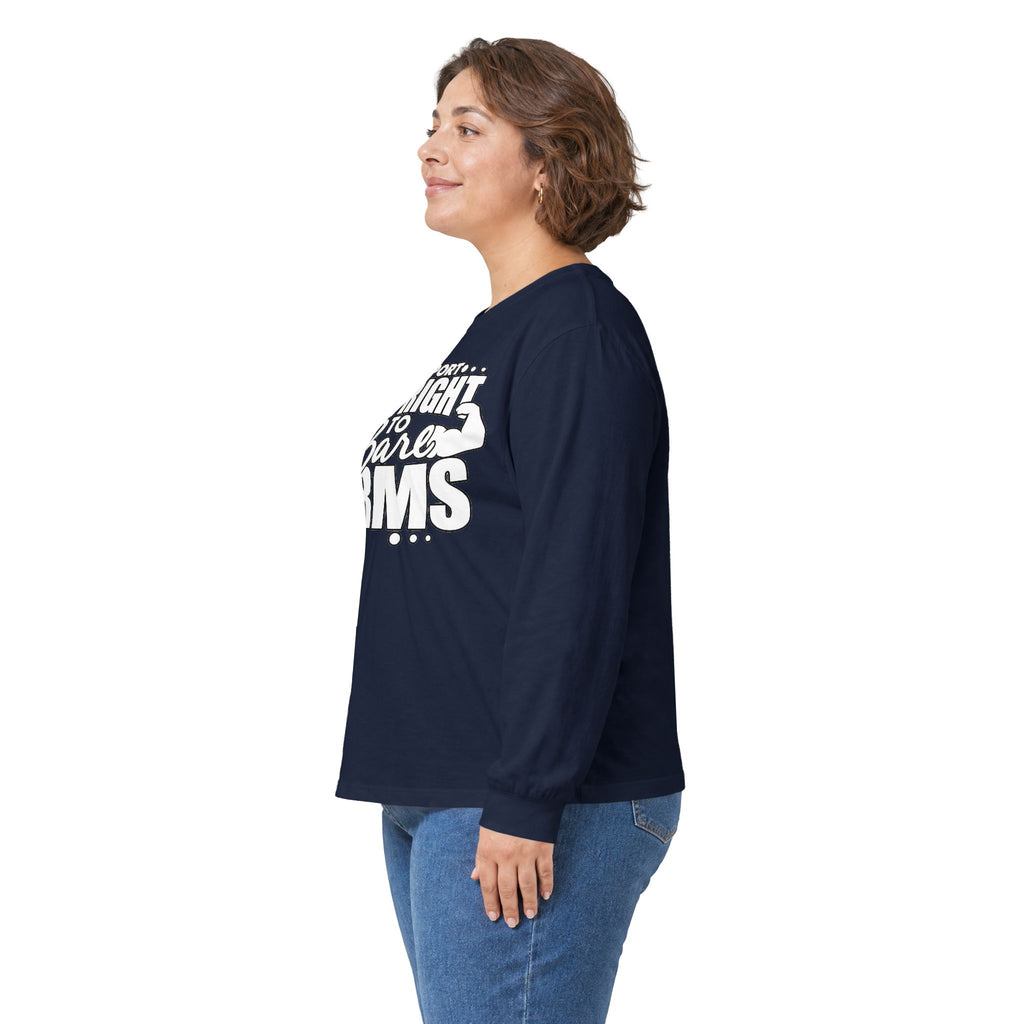 I Support the Right to Bare Arms - Unisex Ultra Cotton Long Sleeve Tee